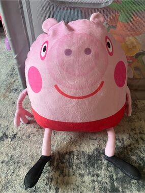 Pink Plush Peppa Pig Character Squishmallow - Kids Toys